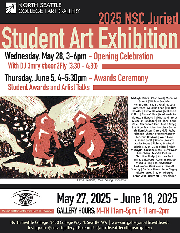 Student show flyer