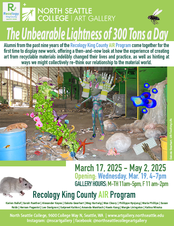 he Unbearable Lightness of 300 Tons a Day - flyer