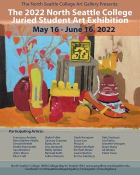 2021-2022 North Seattle College Juried Student Art Exhibition