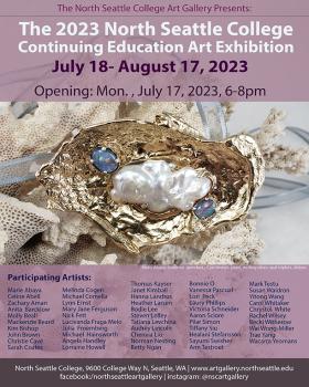 2022-2023 North Seattle College Continuing Education Art Exhibition
