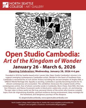 Open Studio Cambodia: Art of the Kingdom of Wonder - flyer
